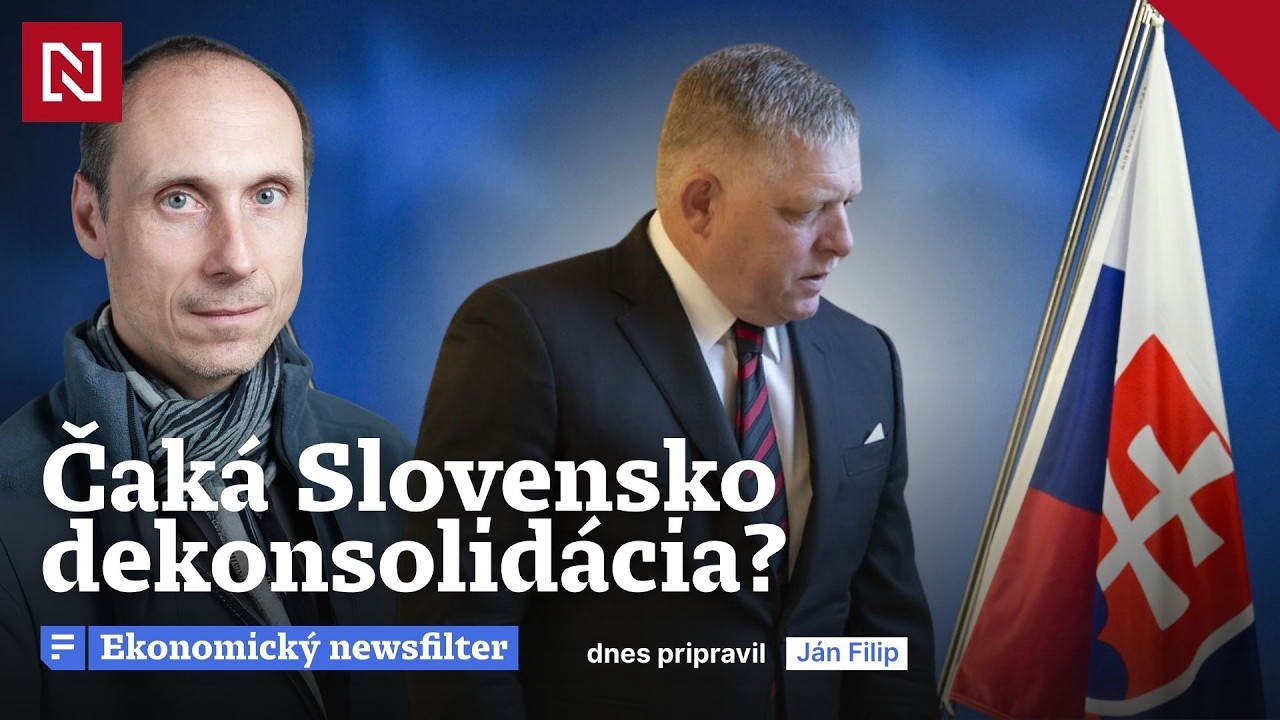 Ekonomický newsfilter: Konsolidácie sa nepodarili. Čaká Slovensko dekonsolidácia?