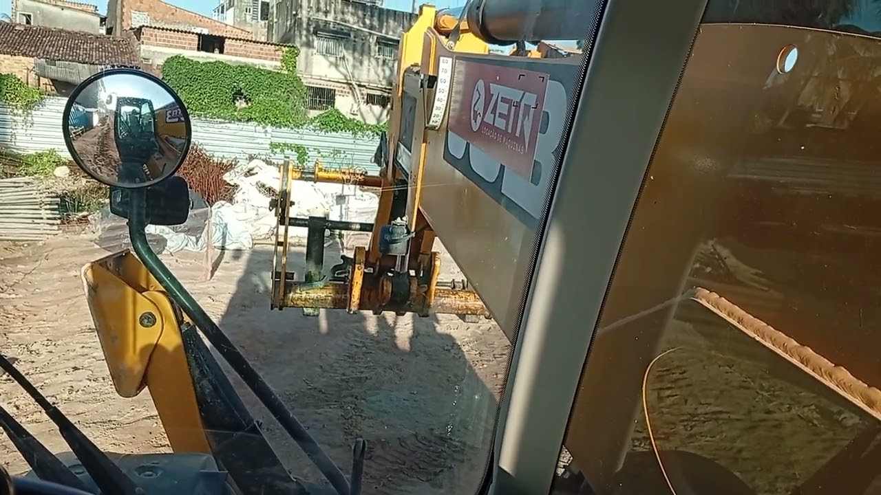 Dica como operar a máquina Manipulador Telescópico JCB loadalls