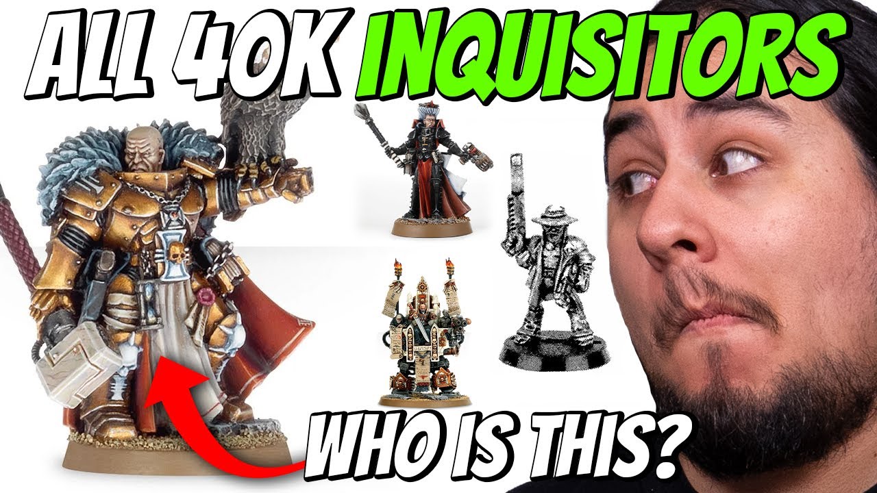 Every Games Workshop Inquisitor Mini Ever Made