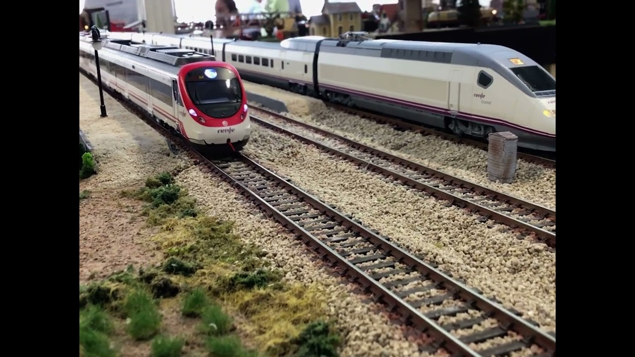 VI Exposición maquetas de trenes Alboraia 2023 Modulos escalas H0 y N