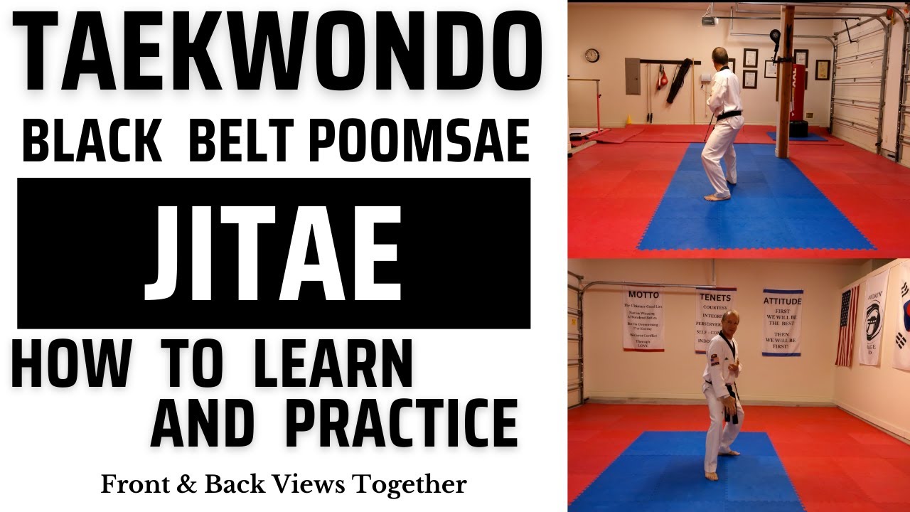 Jitae Taekwondo Black Belt Form 6 #taekwondopoomsae #taekwondoforms #taekwondo #tkd #jitae