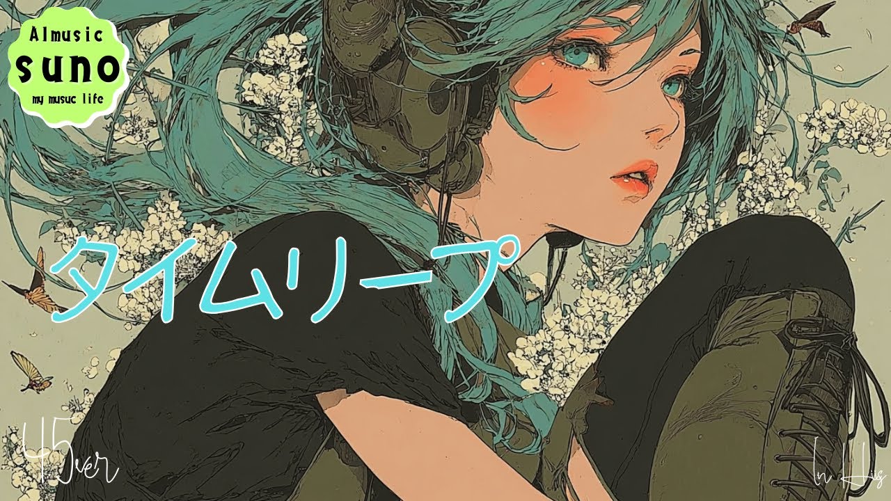 🎵AI音楽 「タイムリープ / suno4.5 #音楽生成ai #sunoai #suno #Midjourney