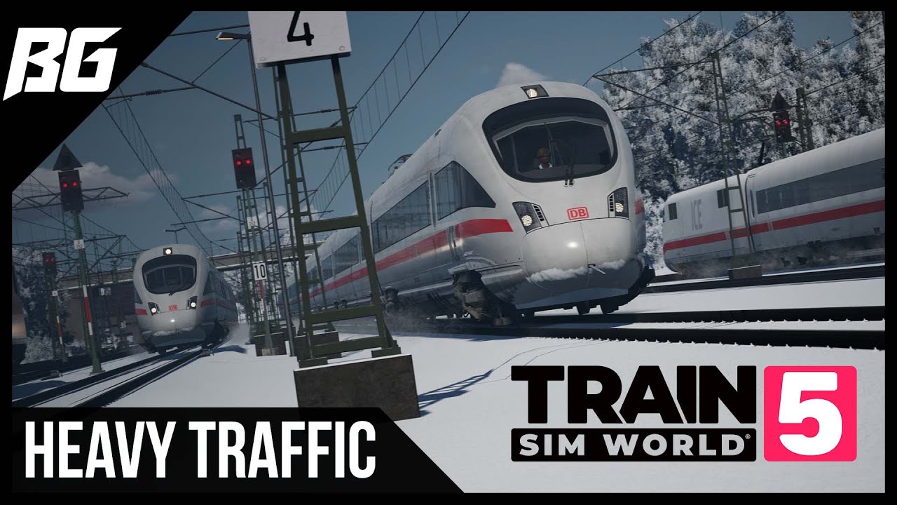Heavy Traffic in Frankfurt! | Train Sim World 5