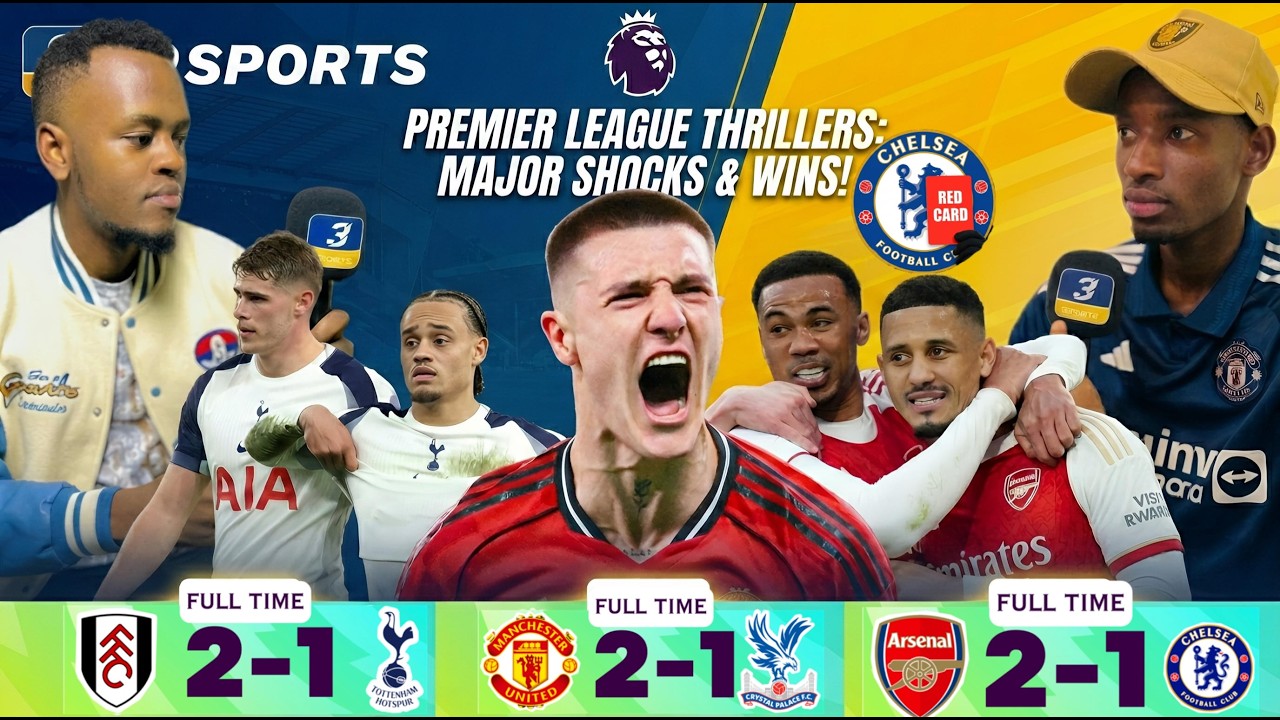 Arsenal Keep Title Race In Their Hands | Man UTD vs Palace Breakdown | SPURS CRISS | POST MATCH RECA
