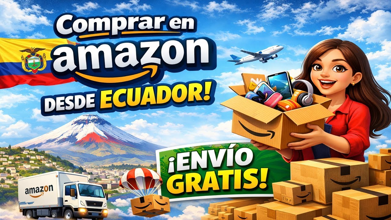 &iexcl;Adi&oacute;s Courier! C&oacute;mo Comprar en Amazon desde Ecuador con ENV&Iacute;O GRATIS (2026)