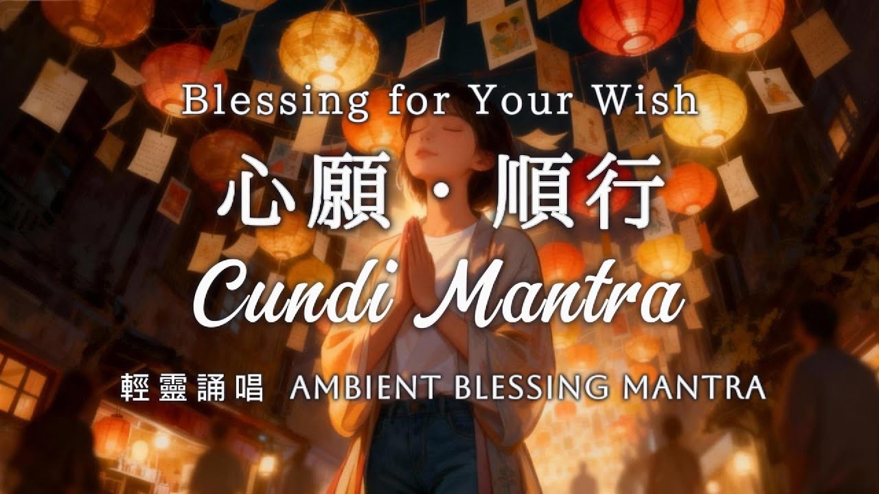 【準提咒】Blessing Mantra 輕靈誦唱｜新年立願，願心清明、事事順行｜Cundi Mantra | Make a Wish, Walk Gently into the New Year