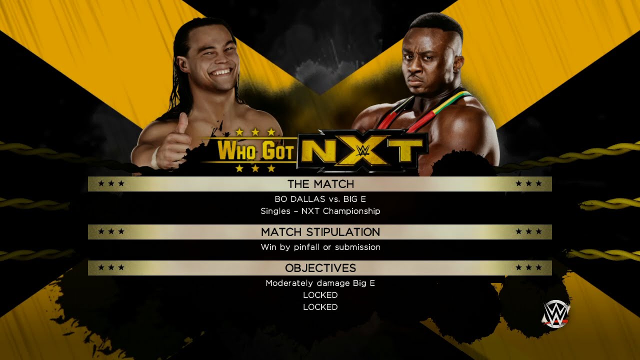 WWE 2K15 - Who Got NXT - Bo Dallas - Bo vs Big E