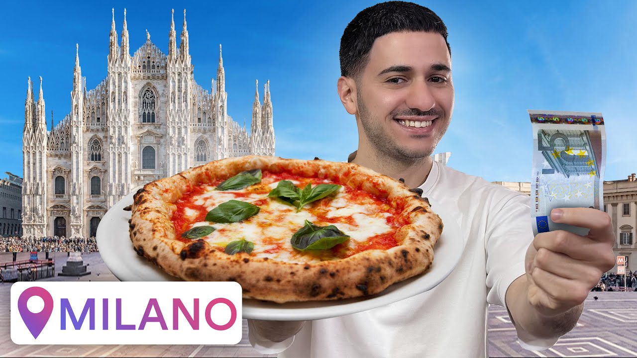 È IMPOSSIBILE MANGIARE CON 5€ A MILANO?! 😳🍕