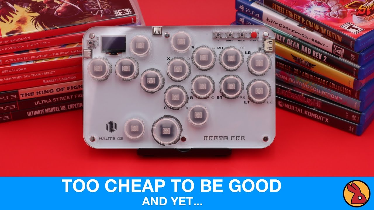 Surprisingly Cheap Hitbox Style Controller - HautePad Plus G16 Review