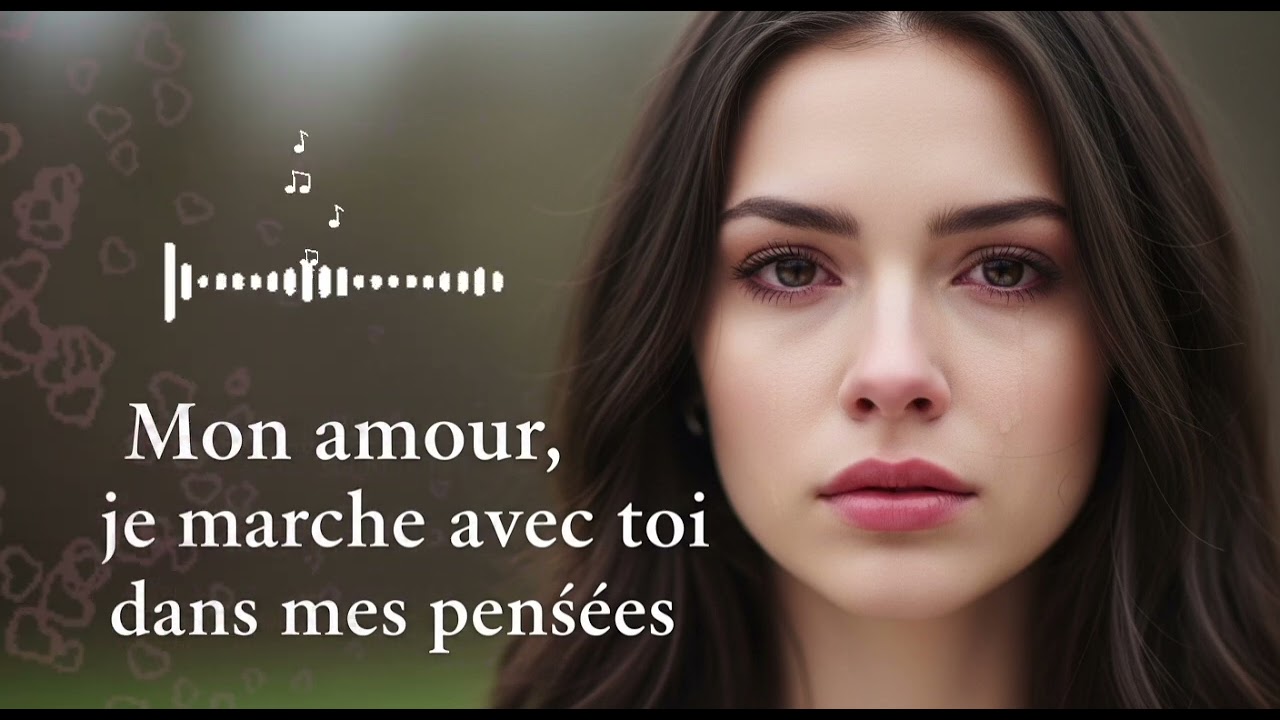 🎵Mon amour, je marche avec toi dans mes pensées