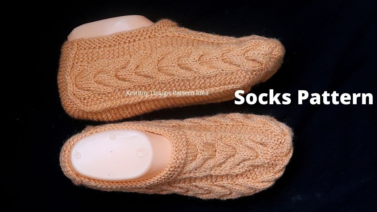 Beautiful ladies socks Latest Design/ socks design for ladies- Knitting design pattern idea.