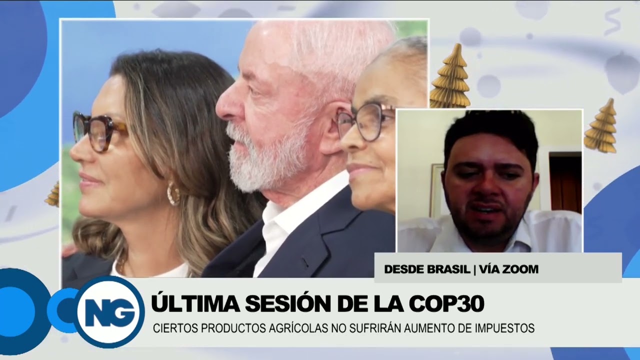 Última sesión de la COP30 en Brasil | Entrevista con Enrique Carlos Natalino Prila