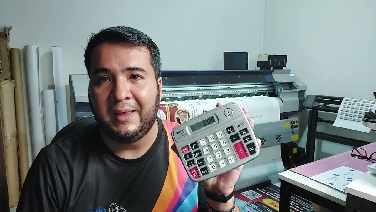 NOSSO PRIMEIRO M&Ecirc;S DE PLOTTER ECOSOLVENTE