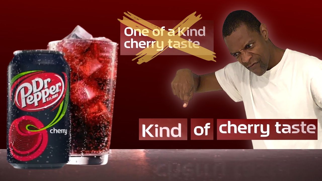 Dr Pepper Cherry Review - Soda Taste Test #reaction