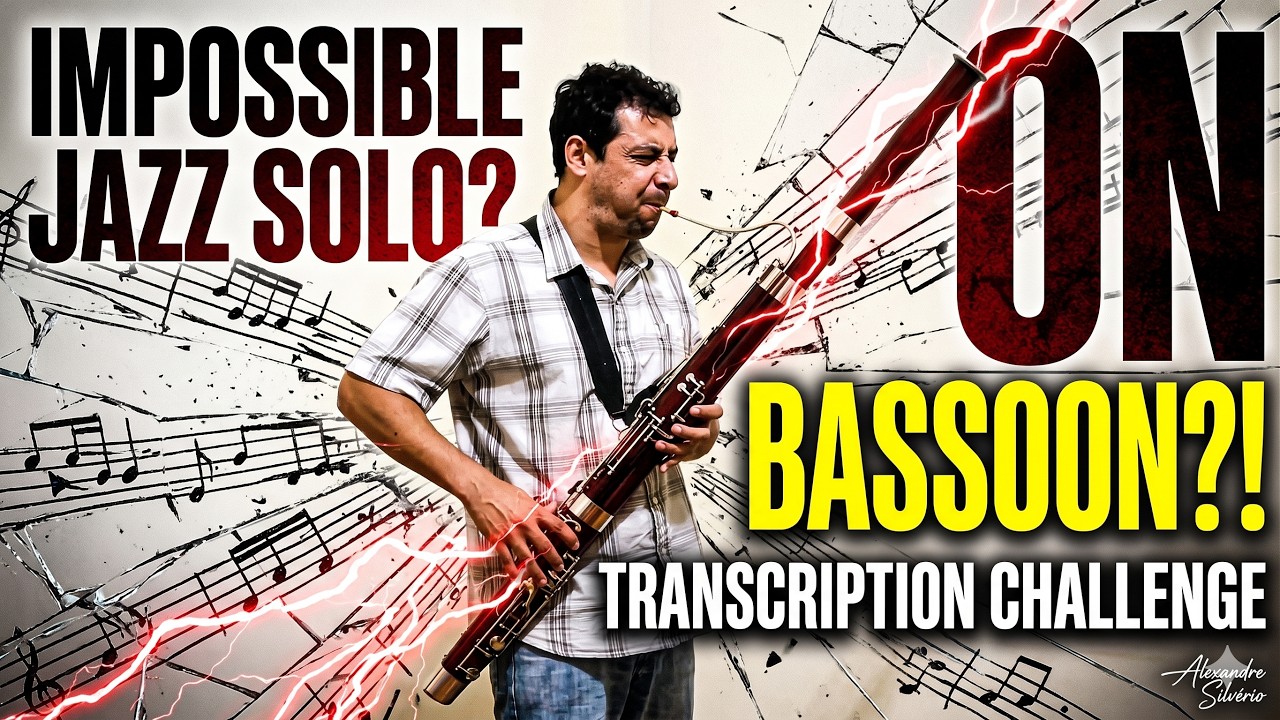 Michael Brecker's Solo Transcription Played on Bassoon by Alexandre Silvério