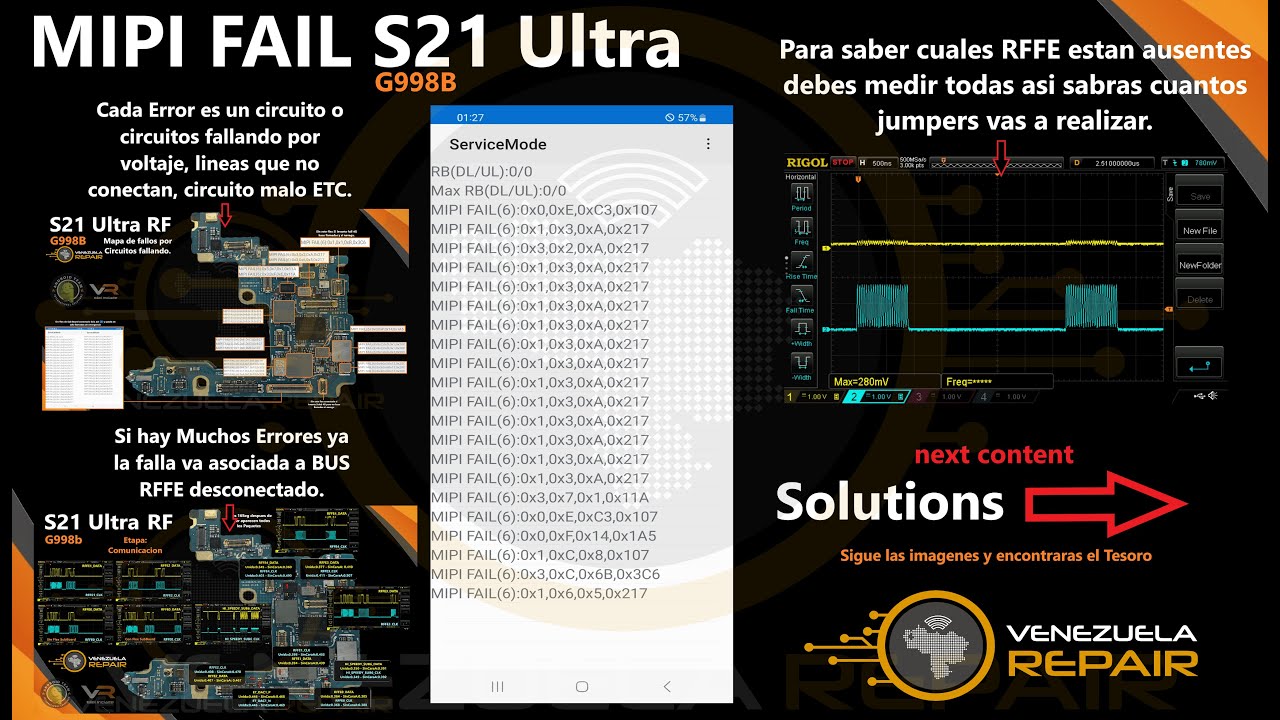 MIPI FAIL Samsung S21 Ultra
