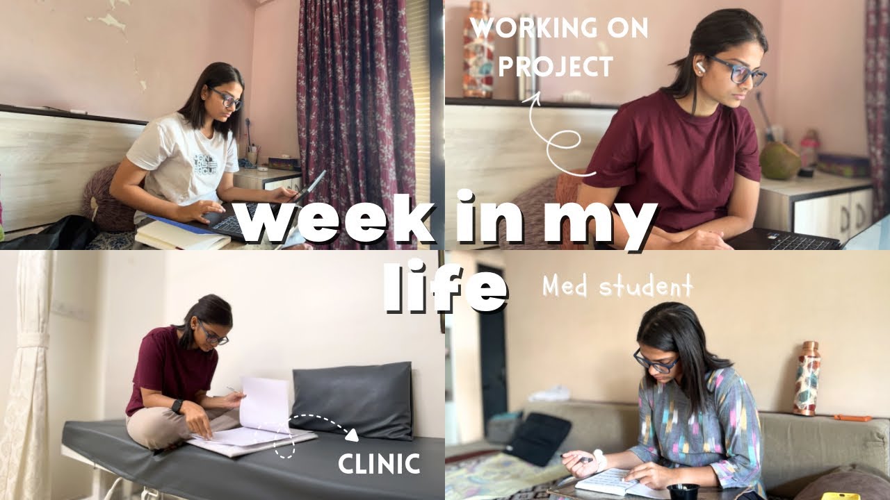 Week in my life 👩‍💻🩻| productive |weekly vlog ✨