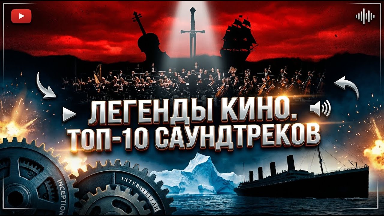 ТОП-10 Саундтреков из Легендарных Фильмов!