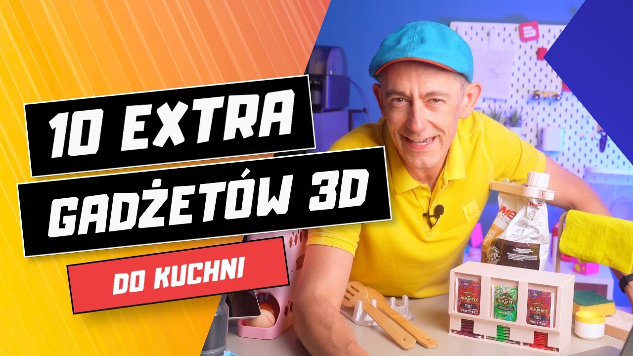 10 EXTRA GADŻET&Oacute;W 3D do kuchni