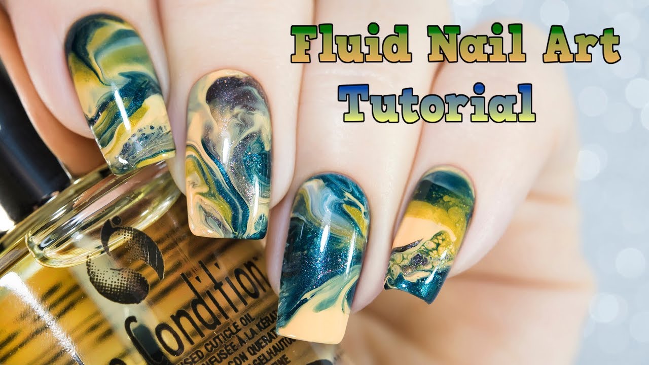 Fluid Nail Art Tutorial