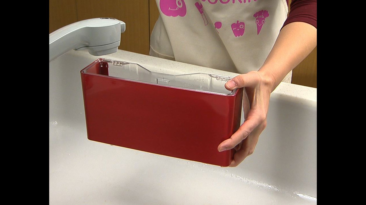 蒸気レス炊飯器　～タンクの準備とお手入れ