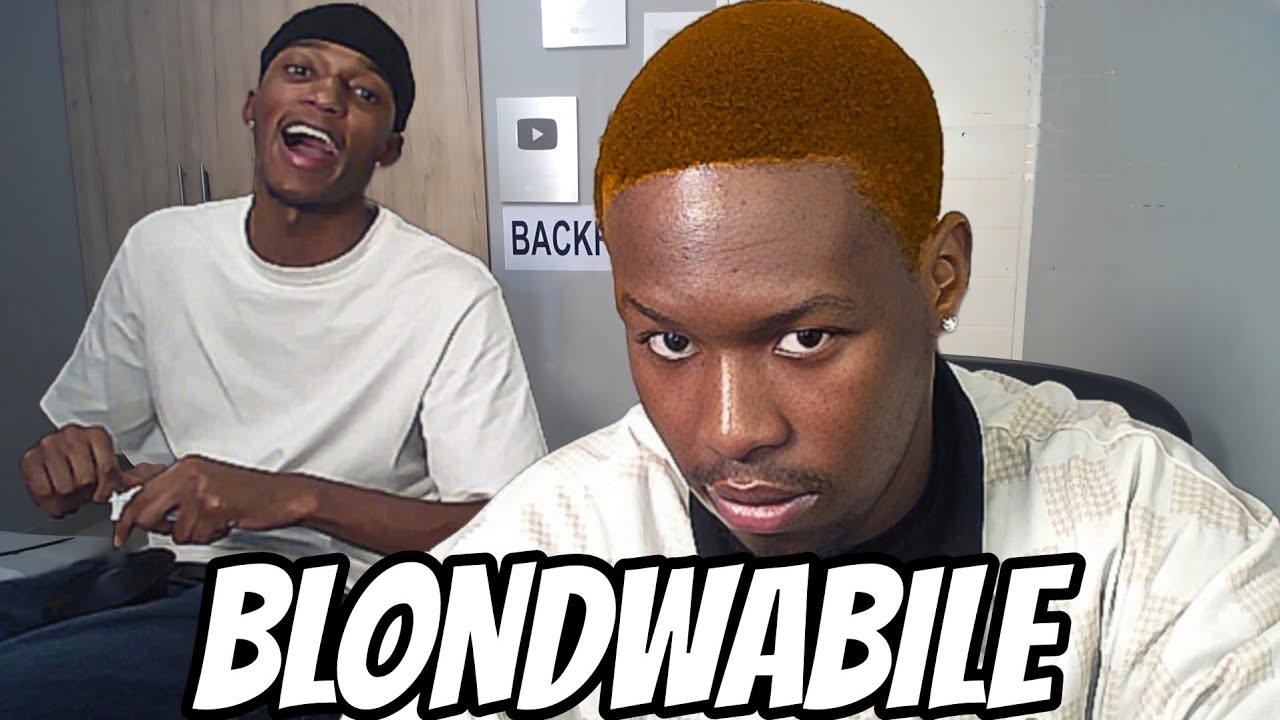 AARON DYE’S SONWABILE’S HAIR BLOND