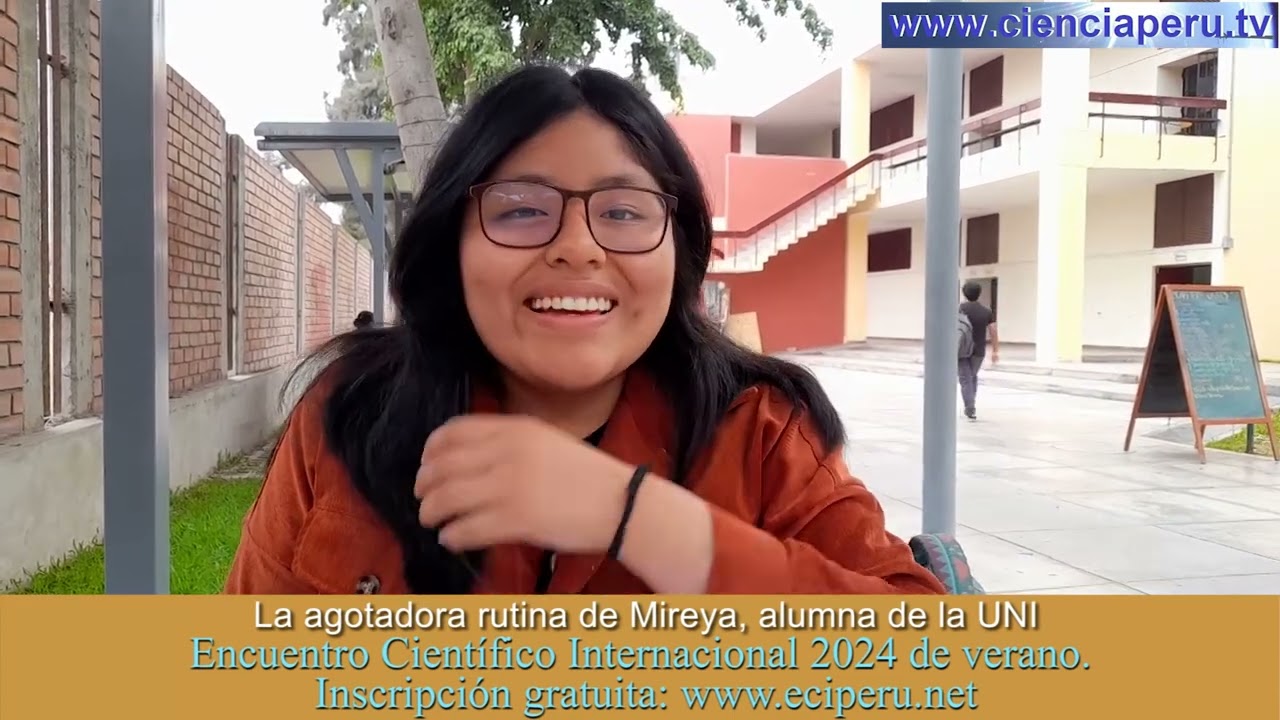 La extenuante rutina de Mireya, una alumna de la UNI.