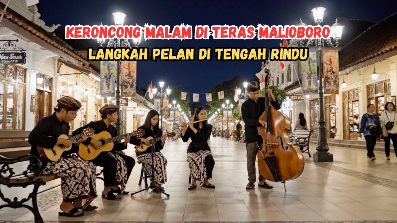 Keroncong Malam di Teras Malioboro – Langkah Pelan di Tengah Rindu