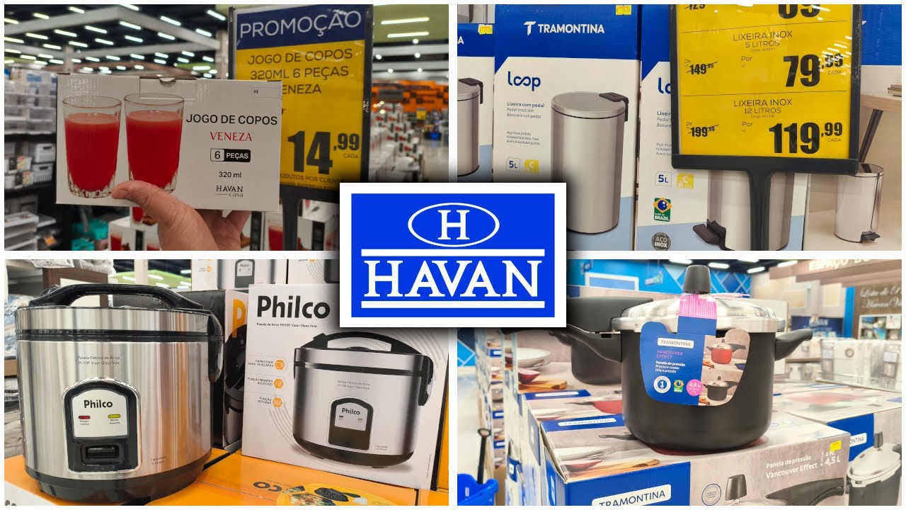 PROMOÇÕES DA SEMANA HAVAN | JOGO DE COPOS VENEZA