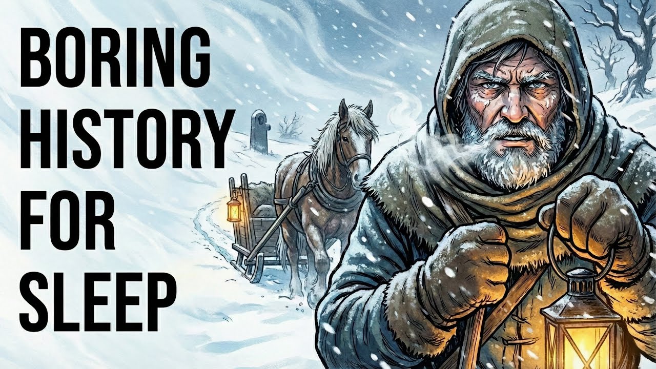How Did People Travel in Winter During Medieval Times | BORING HISTORY FOR SLEEP
