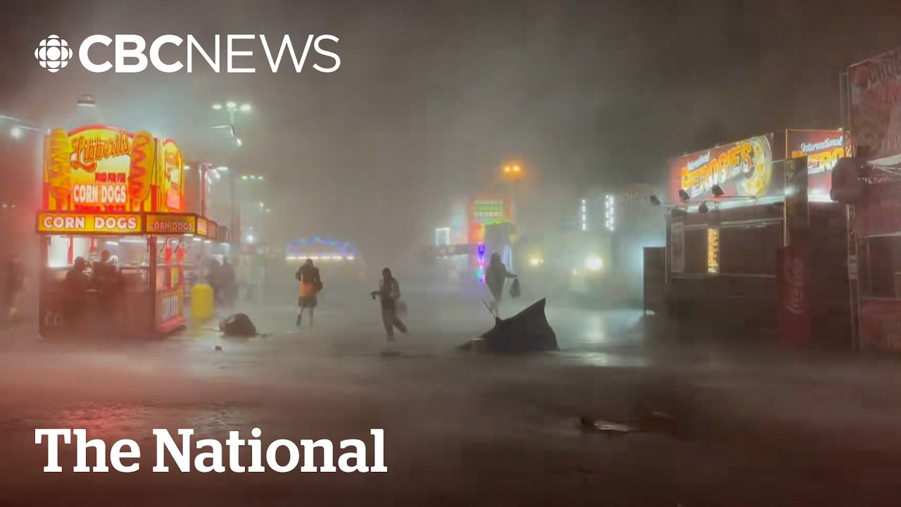 Sudden storm wallops Edmonton, soaks concertgoers