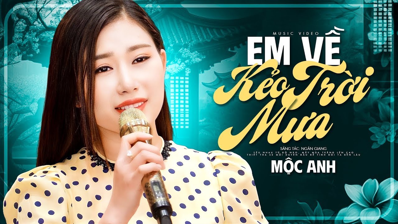 Nếu chiều nay không có anh, ai sẽ đưa em về | Em Về Kẻo Trời Mưa - Mộc Anh ( Official MV )