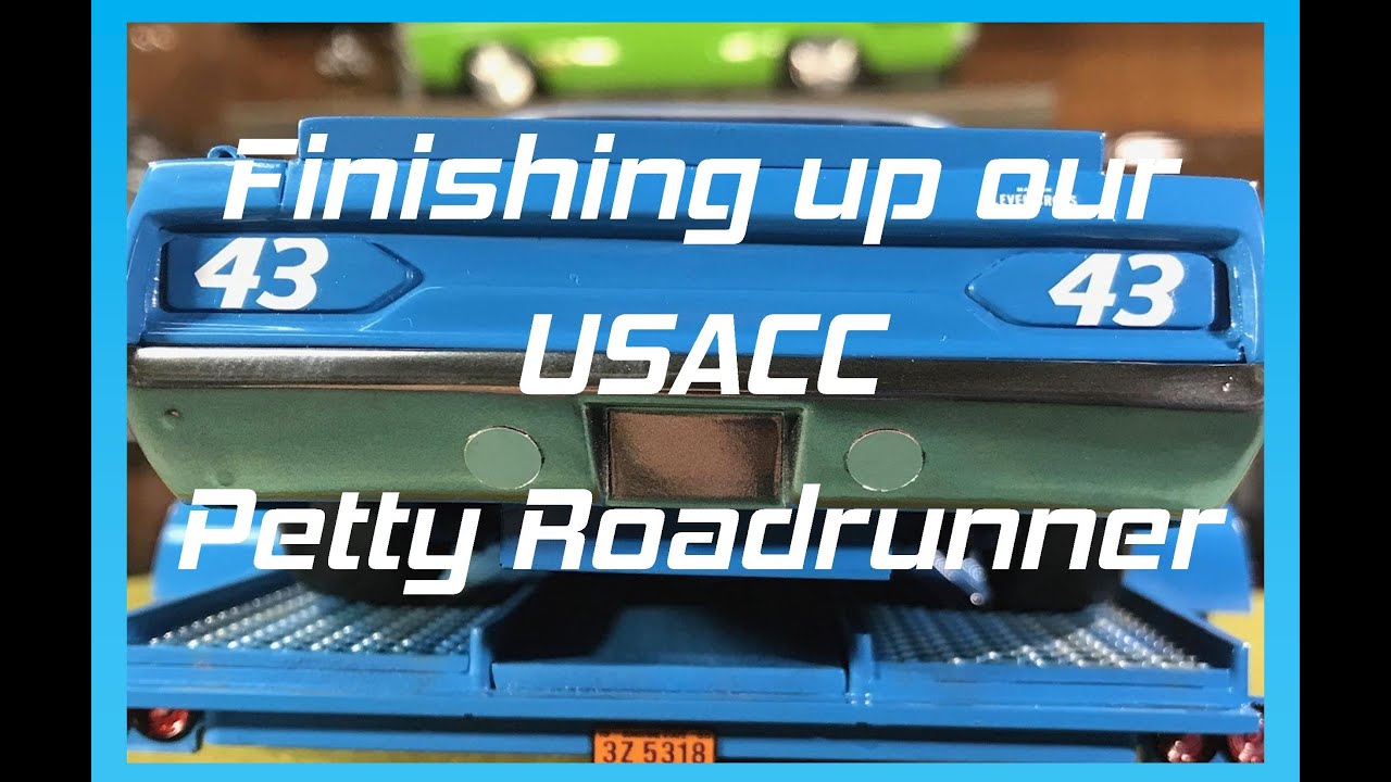 USACC 1970 Petty Enterprises Plymouth Roadrunner FINISHED!
