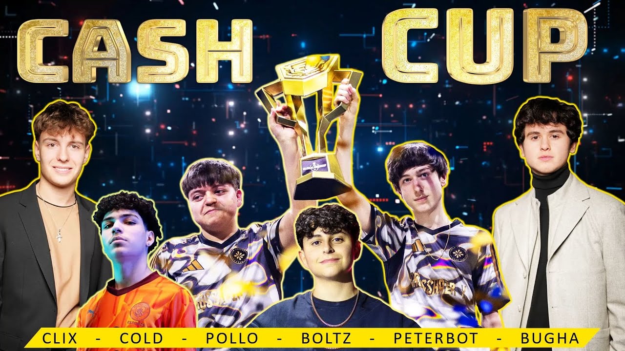 🏆TORNEO CASH CUP FORTNITE🏆 JOSH vs POLLO vs BUGHA vs CLIX vs EOMZO ⚔️ Narración LOKOTUBEDJ
