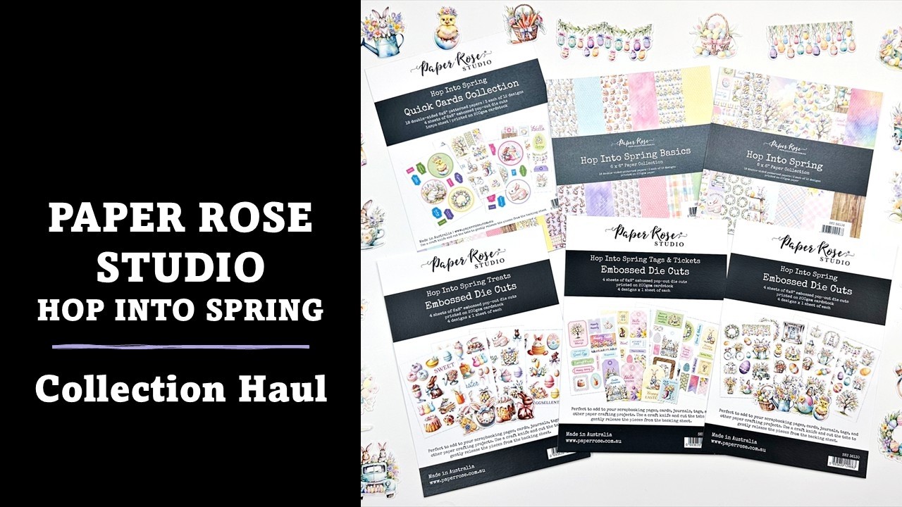 Paper Rose Studio | Hop Into Spring Collection Haul