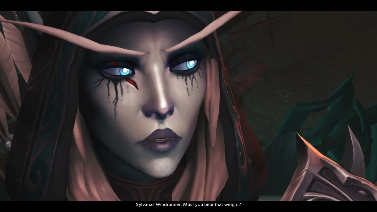 Anduin Sylvanas Epilogue In Game Cutscene - Patch 9.2.5
