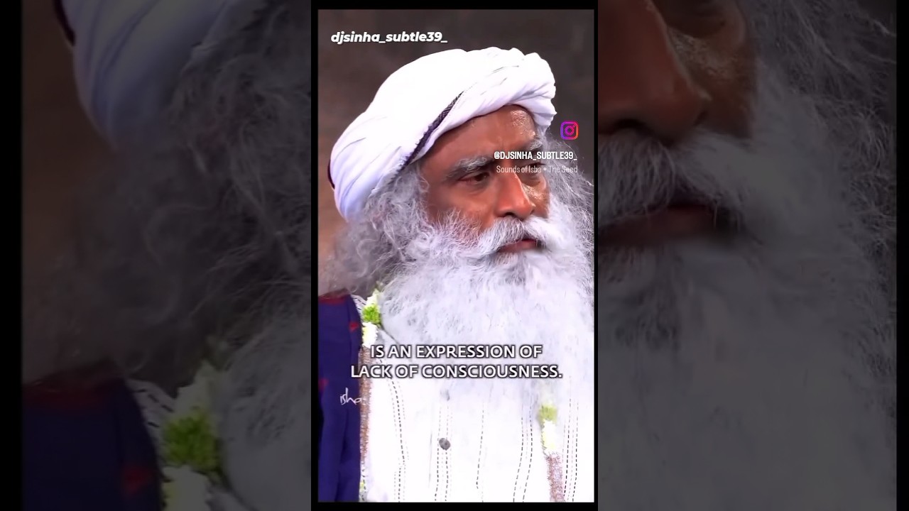 Sadhguru: Don't fight compulsions. Just raise consciousness. #sadhguru #compulsions #compulsiveness