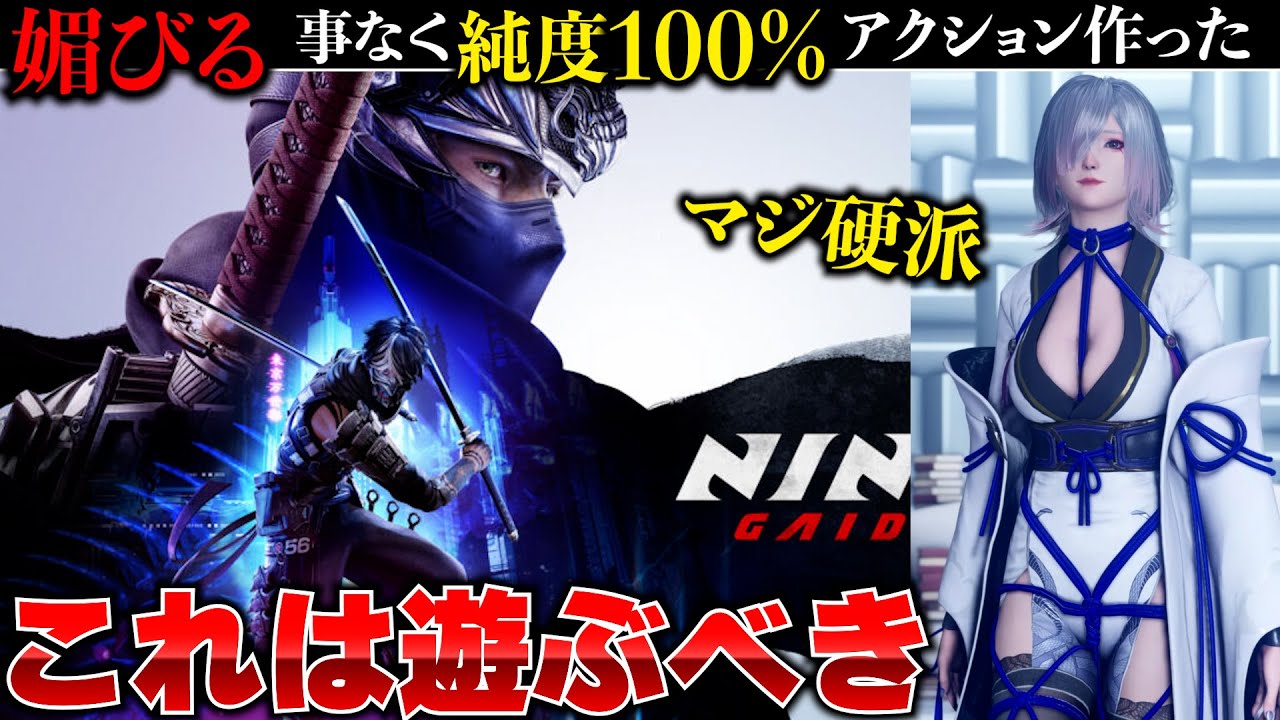 13年ぶりでもニンジャガイデンらしさを微塵も捨てなかったこの超硬派な新作を見てくれ！【ニンジャガイデン4紹介動画】