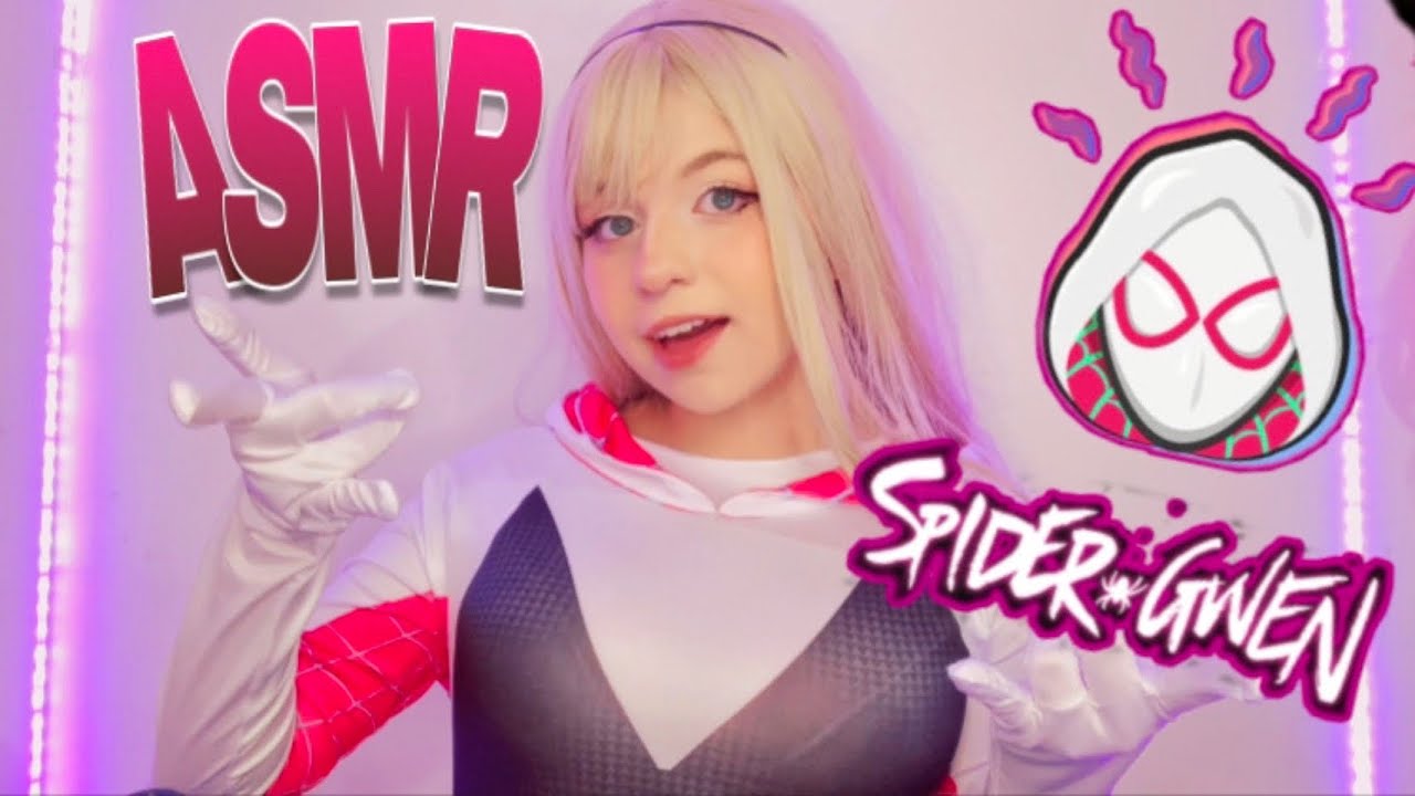 ASMR : ⚠️Sensibilidade m&aacute;xima com a Spider Gwen !!⚠️