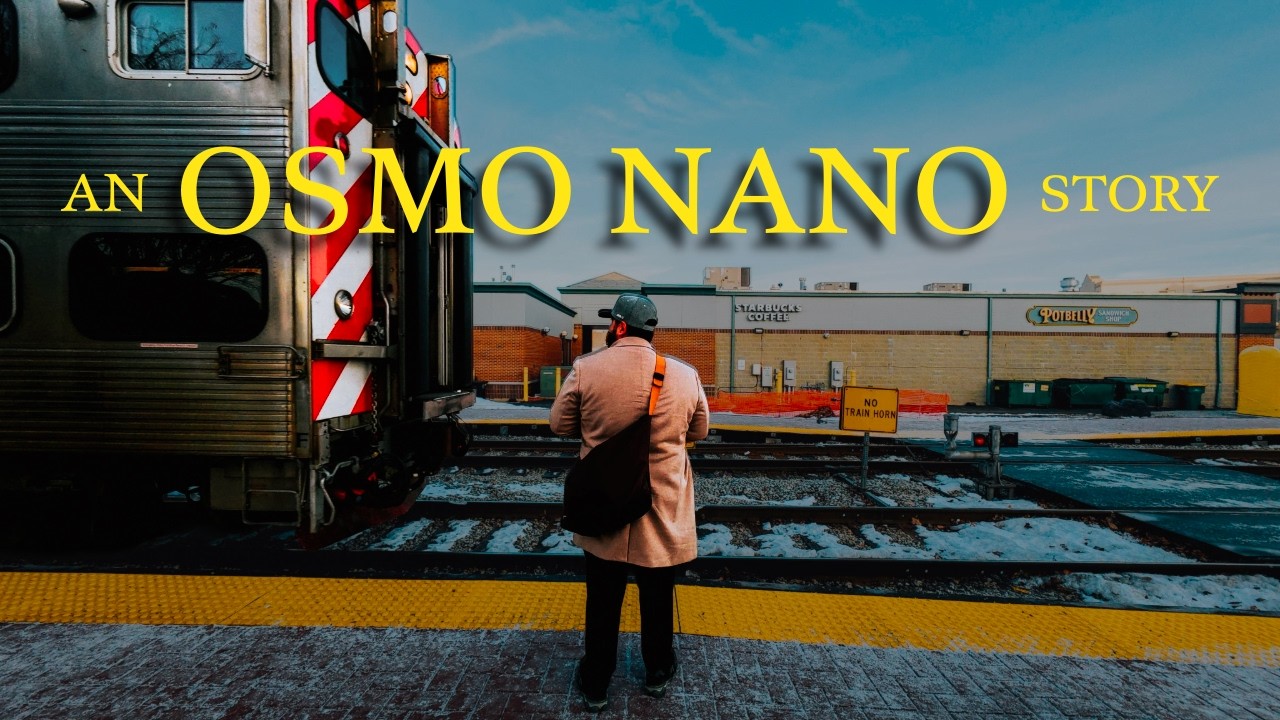 DJI OSMO NANO обеспечивает захватывающее повествование от первого лица.