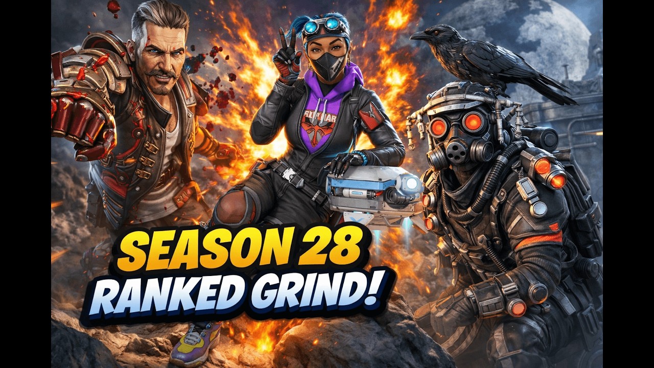 🔴🟢🟣SEASON 28 RANK GRIND🔴🟢🟣