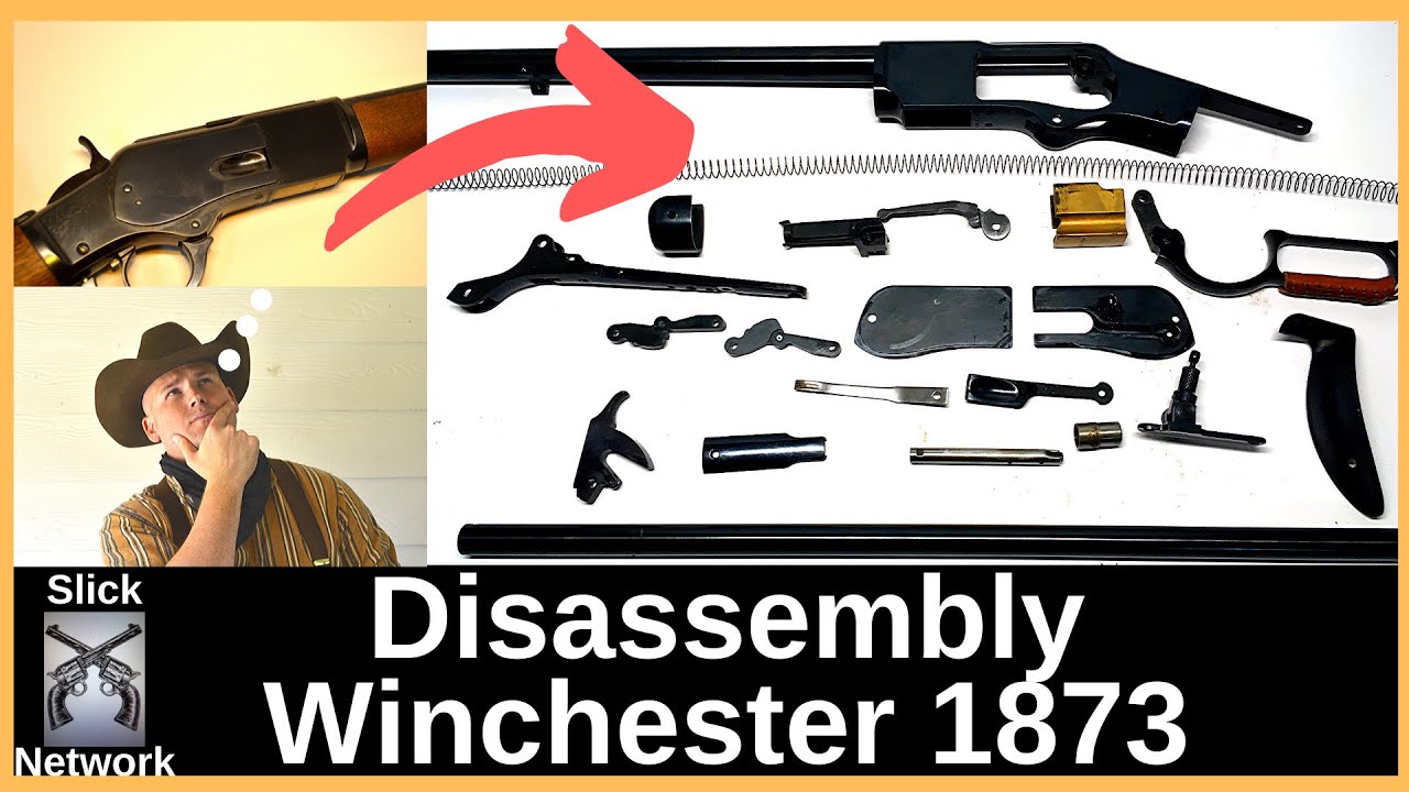 Winchester Model 1873 Disassembly (How to take apart a Miroku 73)