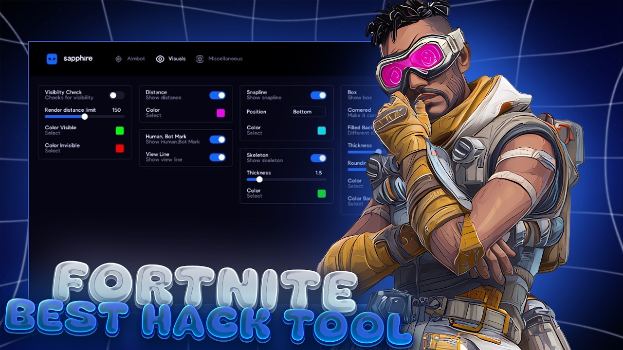 Fortnite Cheat | Auto Aim & Silent Shot | Build & Edit ESP | Zero Build Player Tracker