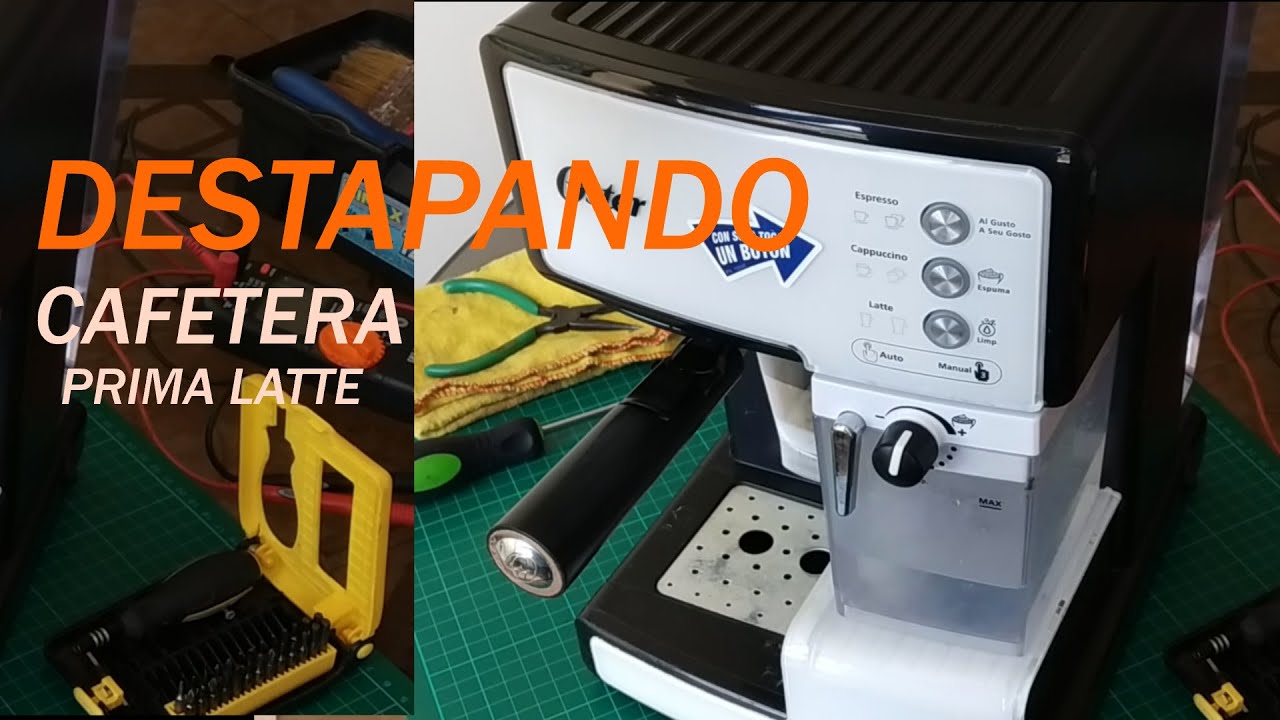 COMO ABRIR LA CAFETERA PRIMA LATTE