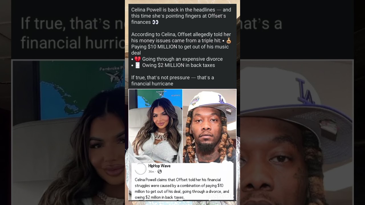 celina Powell offset finances 
