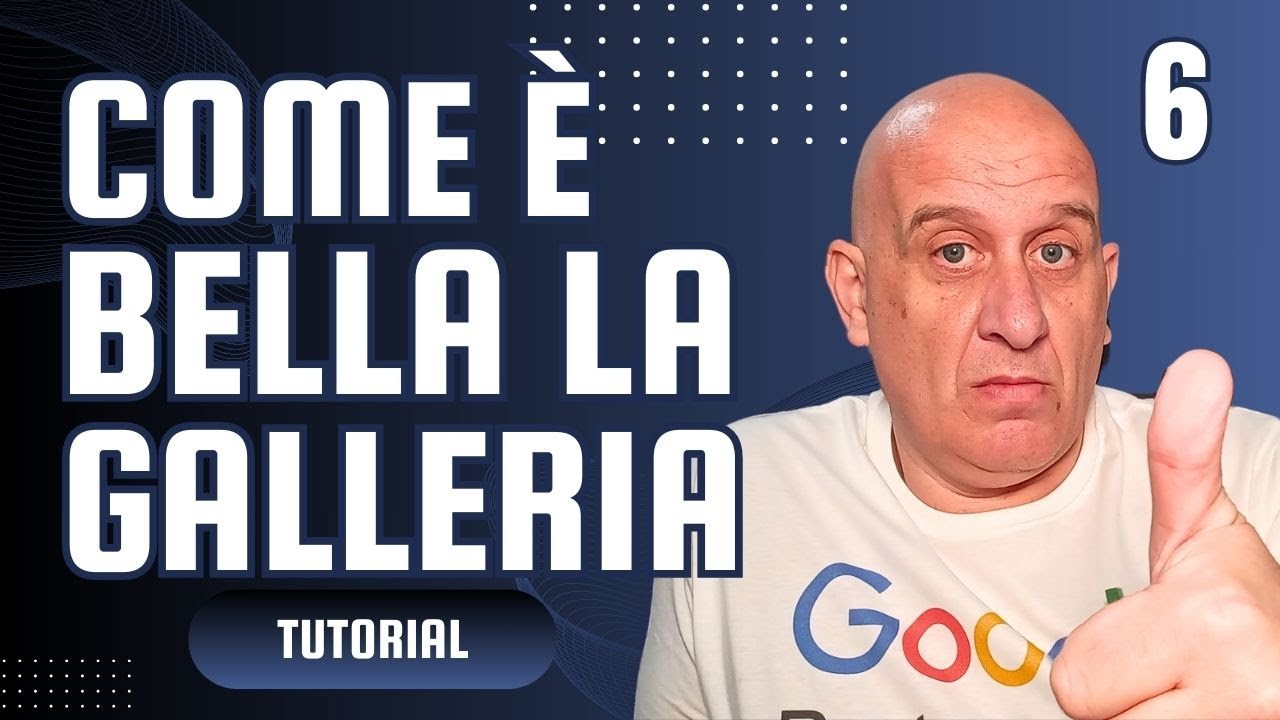 Come inserire una GALLERIA immagini (Semplicissimo!) | Creare un sito con Google Sites (2024)