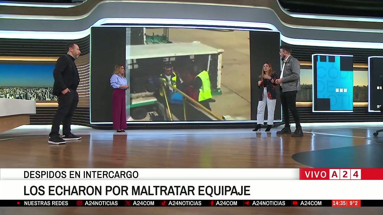 🔴 DESPIDOS EN INTERCARGO POR MALTRATAR EL EQUIPAJE DE LOS PASAJEROS