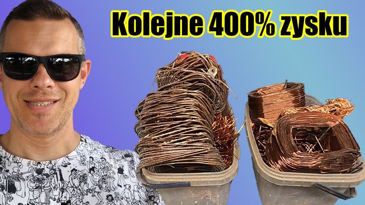 Złom za grosze, miedź za setki! Mega zysk!