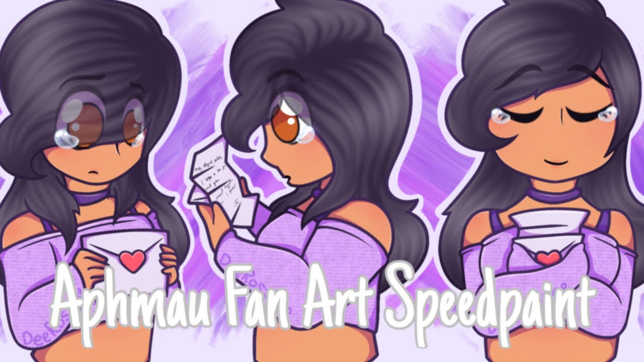 Aaron’s Letter • Aphmau Fan Art Speedpaint