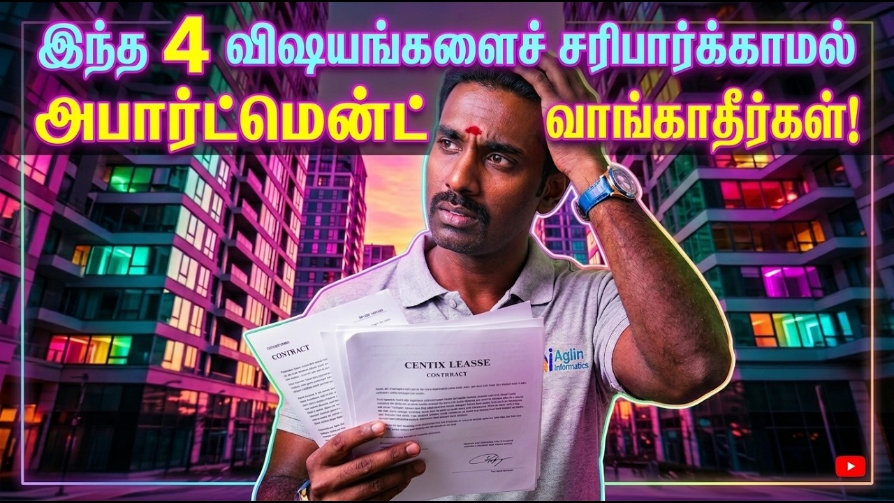 இந்த 4 விஷயங்களை சரிபார்க்காமல் அப்பார்ட்மெண்ட் வாங்காதீர்!🏢⚠️